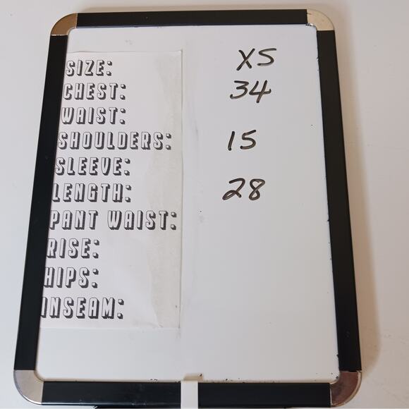 Garage Sheer Navy Polka Dot Button Down Shirt Size XS - Picture 2 of 9